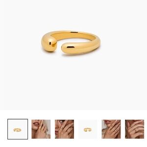 Olivia Jewelry Open Form Ring Size 7 - Brand New